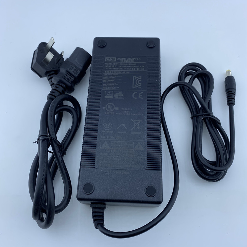 *Brand NEW* GVE 24V 6A GM150-2400600 5.5*2.5 AC DC ADAPTER POWER SUPPLY - Click Image to Close